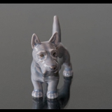 Scottish Terrier standing 7,5cm, Bing & Grondahl dog figurine no. 2167