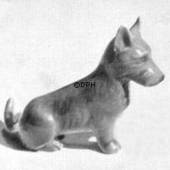 Siddende Skotsk Terrier, Bing & Grøndahl hundefigur