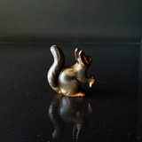 Eichhörnchen, Bing & Gröndahl Steinzeug Figur Nr. 2177