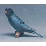 Budgerigar, Bing & Grondahl stoneware bird figurine no. 2210
