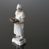 Baker with pretzel ready to be served, Bing & Grondahl figurine No. 2223