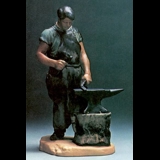 Blacksmith, Bing & Grondahl stoneware figurine no. 2225