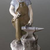 Smed, Bing & Grøndahl figur af håndværker