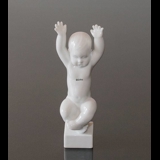 So groß! Weißes Kind Figur, Bing & Gröndahl Figur Nr. 461 order 2229