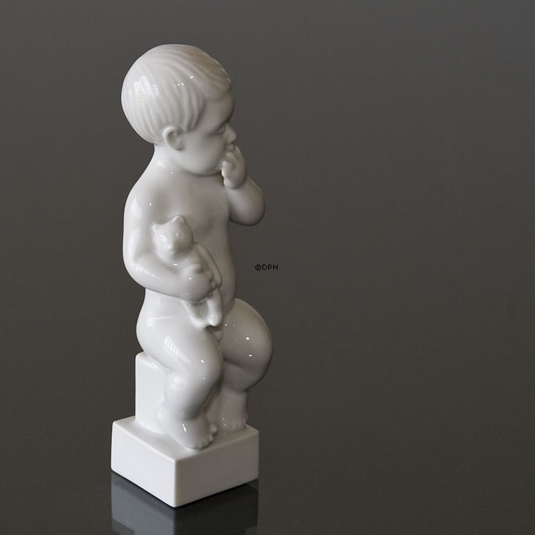 Adam, hvid Bing & Grøndahl børnefigur nr. 463 eller 2231