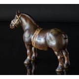 Belgian stallion, Bing & grondahl stoneware horse figurine no. 2234