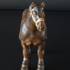 Belgisk hingst, Bing & Grøndahl stentøjsfigur af hest | Nr. B2234-S | DPH Trading