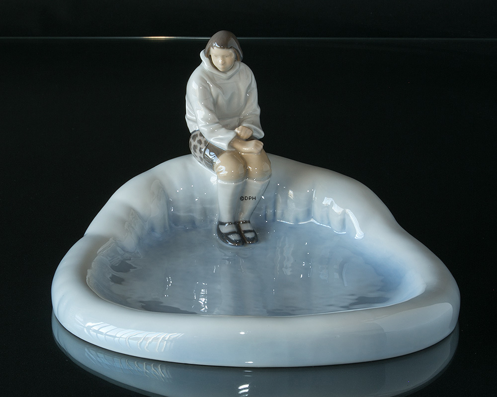 Grønlænder på fad Bing & Grøndahl nr. 2253