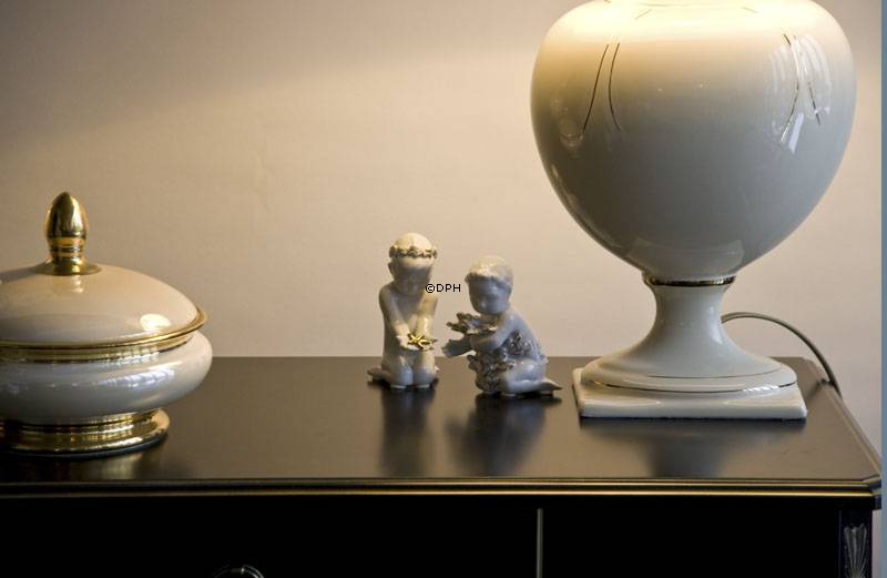 Havdreng med Blæretang, dekoreret med guld, Bing & Grøndahl figur nr. 2266