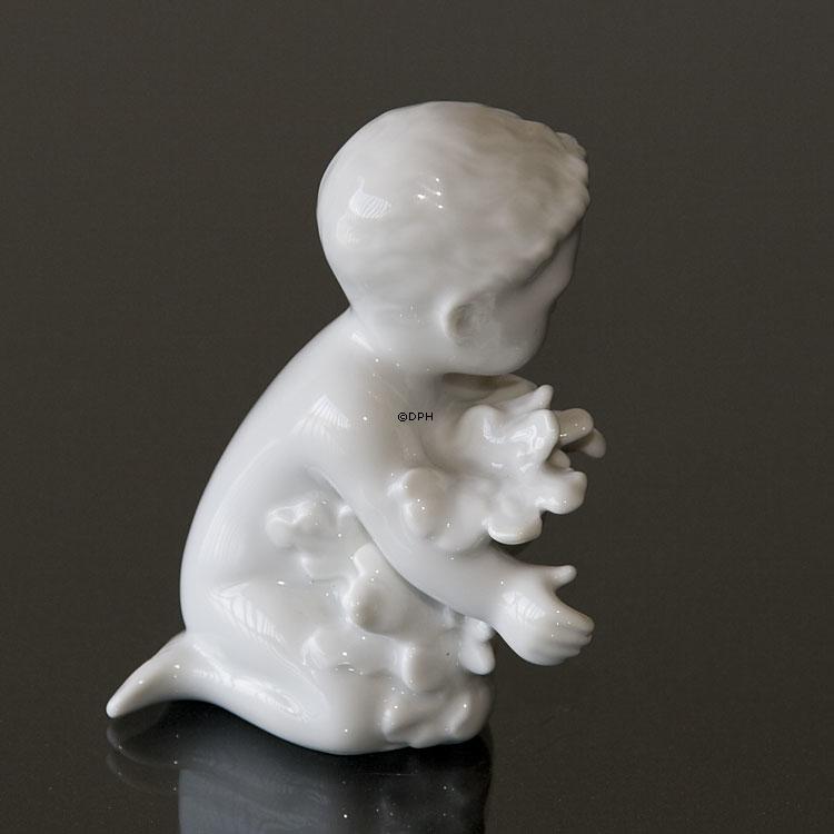 Havdreng med Blæretang,  (serien havbørn), Bing & Grøndahl figur nr. 471 eller 2266