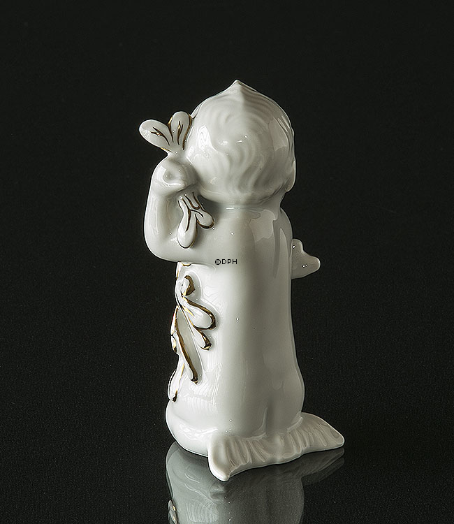 Havpige, dekoreret med guld, Bing & Grøndahl figur nr. 2267