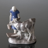 Mädchen mit Kälbern, Bing & Gröndahl Figur Nr. 2270