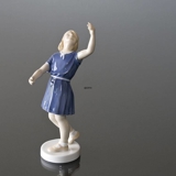 There it went, girl looking up, Bing & Grondahl figurine No. 2273