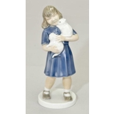 Girl with kittens, Bing & Grondahl figurine no. 2276