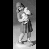 Pige med kattekillinger, Bing & Grøndahl figur nr. 2276