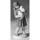 Pige med kattekillinger, Bing & Grøndahl figur nr. 2276