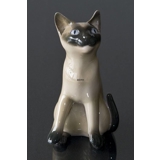 Siamkatze, Bing & Gröndahl Katzenfigur Nr. 2308