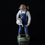 Der kleine Gärtner, Mädchen mit Gießkanne, Bing & Gröndahl Figur Nr. 2326