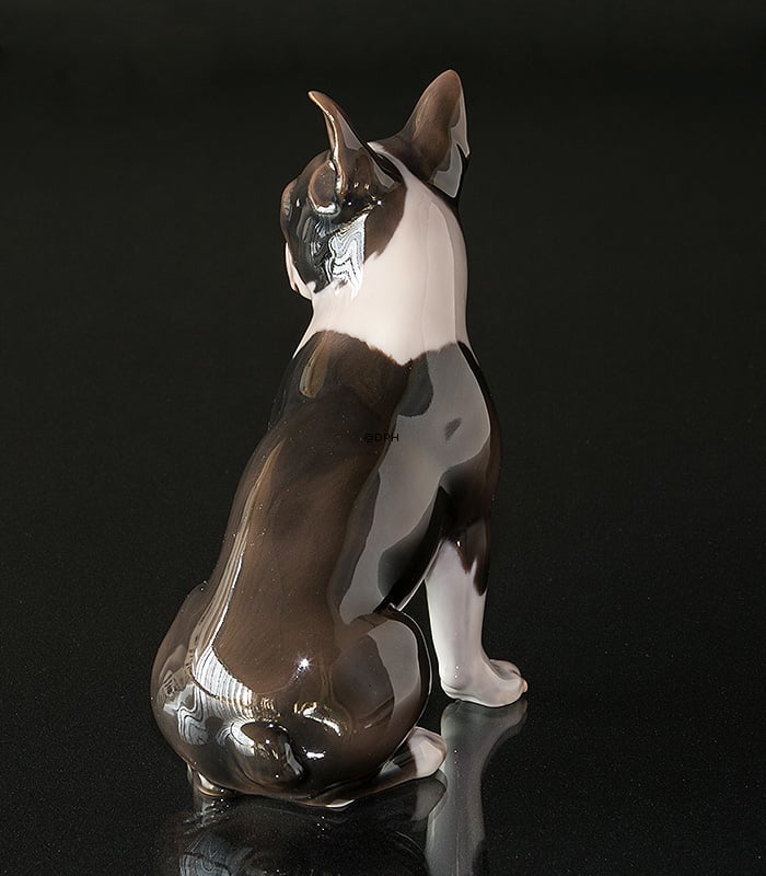 Boston Terrier, Bing & Grøndahl figur af hund nr. 2330