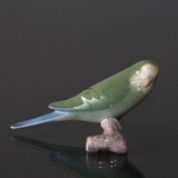Green Budgerigar Bing & Grondahl figurine no. 2341