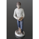 Den lille maler, Kunstmaler, Bing & Grøndahl figur nr. 2350