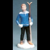 Skier, Bing & Grondahl figurine no. 2358