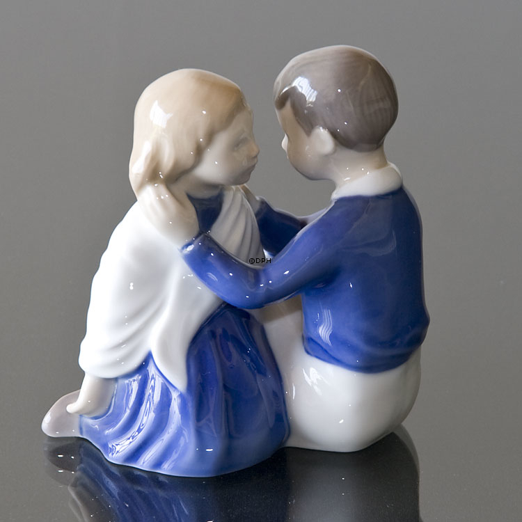 Den lille Frisør, Børn som leger, Bing & Grøndahl figur nr. 2367