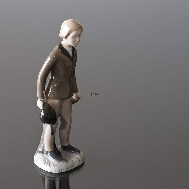 Rytter, Pige i ridetøj, Bing & Grøndahl figur nr. 2369