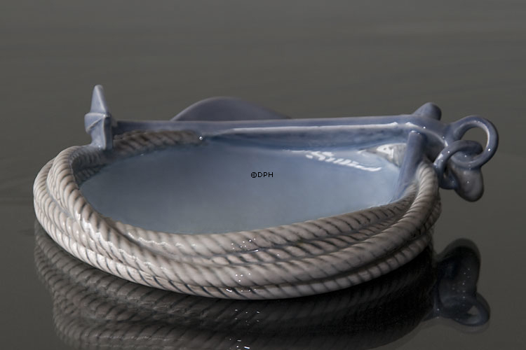 Skål med tov og anker fra Bing & grøndahl nr. 2377