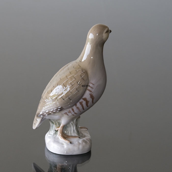 Agerhøne, Bing & Grøndahl fuglefigur nr. 2386