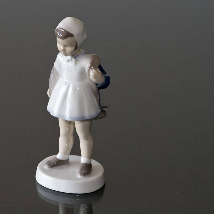 Goddag igen, Pige, Bing & Grøndahl figur nr. 2387