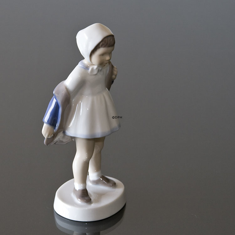 Goddag igen, Pige, Bing & Grøndahl figur nr. 2387