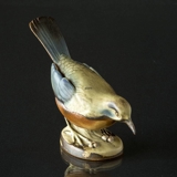 Blackbird, Bing & Grondahl stoneware bird figurine No. 2405