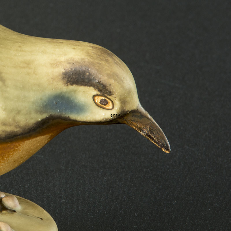 Solsort, Bing & Grøndahl stentøjsfigur af fugl nr. 2405