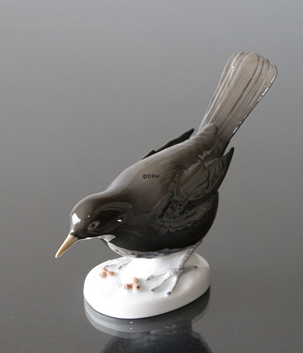 Solsort, Bing & Grøndahl figur af fugl nr. 2405