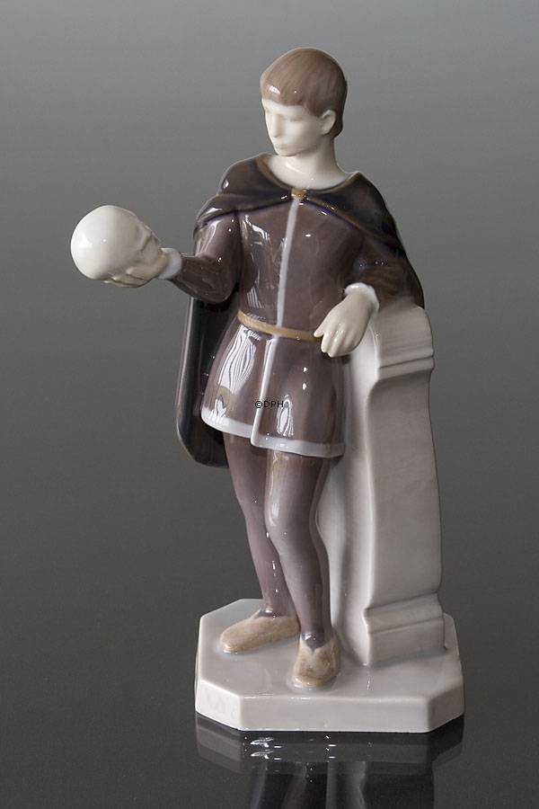 Hamlet, at være eller ikke at være, det er spørgsmålet, Bing & Grøndahl figur nr. 2408
