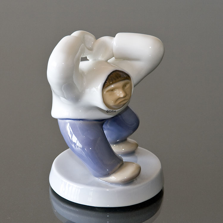 Vred Grønlænder, Bing & Grøndahl figur nr. 2417