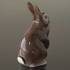 Stående brun kanin, Bing & Grøndahl figur nr. 2423 | Nr. B2423 | DPH Trading