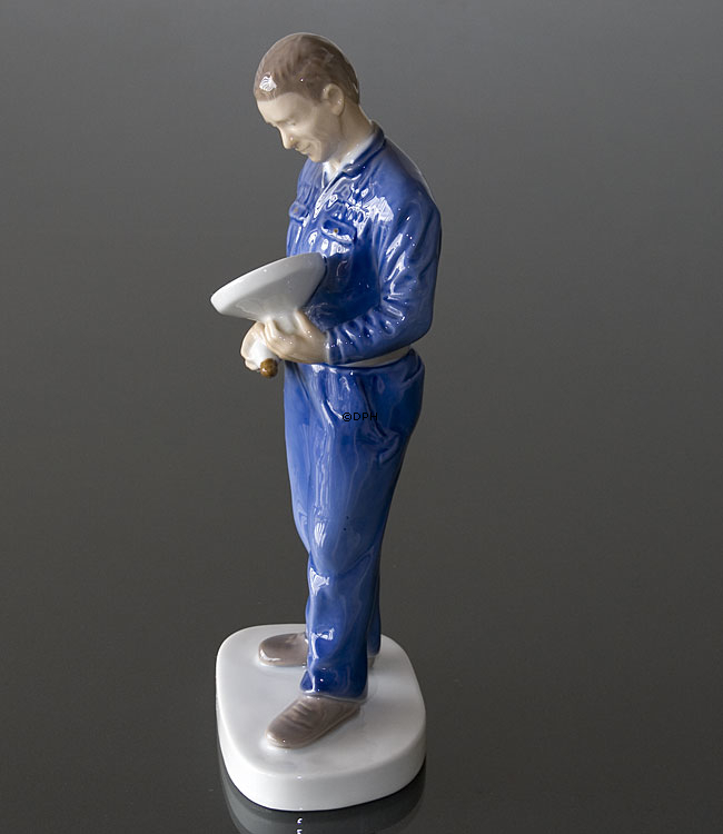 Elektriker, Bing & Grøndahl figur af håndværker nr. 2428