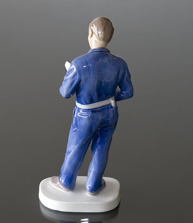Elektriker, Bing & Grøndahl figur af håndværker nr. 2428
