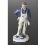 MALER, Bing & Grøndahl figur af håndværker nr. 2431