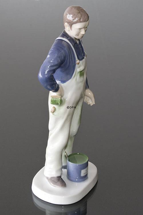 MALER, Bing & Grøndahl figur af håndværker nr. 2431