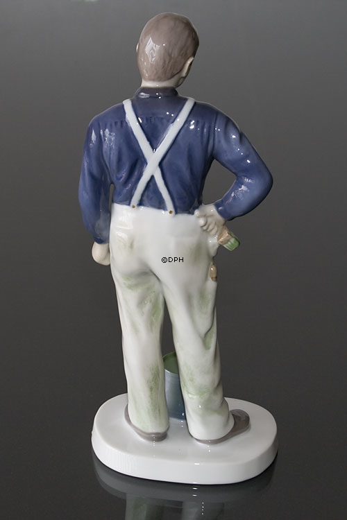 MALER, Bing & Grøndahl figur af håndværker nr. 2431