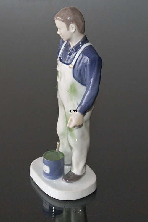 MALER, Bing & Grøndahl figur af håndværker nr. 2431