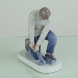 Pipe Fitter, Bing & Grondahl figurine No. 2432