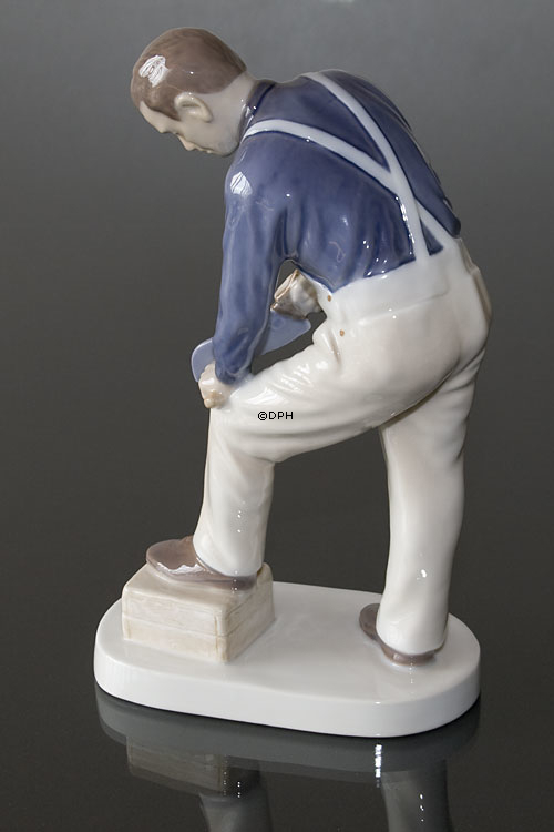 Snedker eller Tømrer, Bing & Grøndahl figur af håndværker nr. 2434