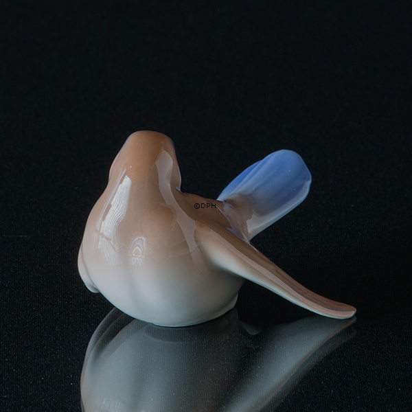 Fugl renser fjer Bing & Grøndahl fugle figur nr. 2459