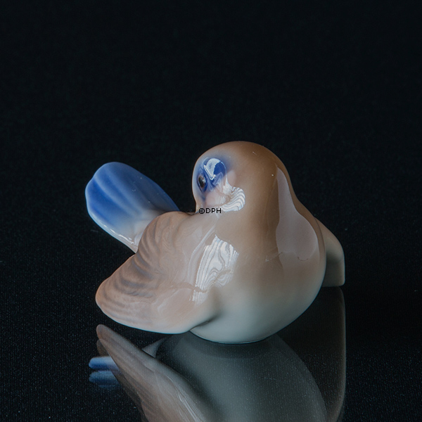 Fugl renser fjer Bing & Grøndahl fugle figur nr. 2459