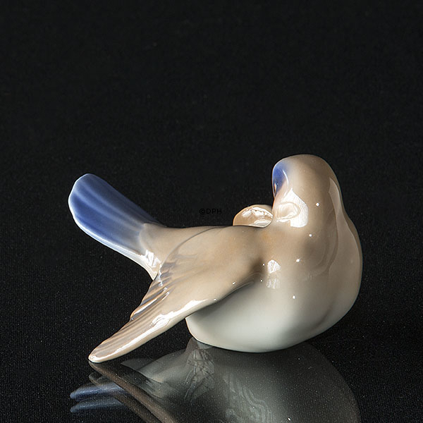 Sovende fugl, Bing & Grøndahl fugle figur nr. 2461