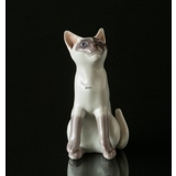 Hvid Siameser kat, Bing & Grøndahl figur af kat nr. 2464
